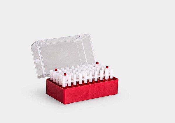 Microbox Containers MicroBox MB50: embalagem para microferramentas - rose plastic