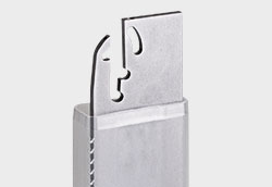 Soluções de embalagens plásticas para ferramentas para ranhuras.