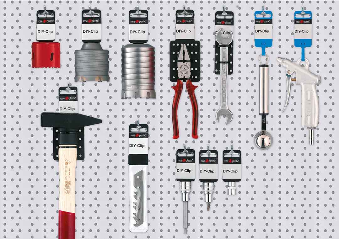 Soluções inteligentes de embalagens para displays de parede.