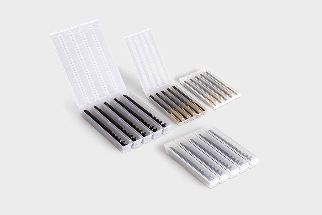 Grupos de FivePack Diferentes sistemas de embalagem FivePack.