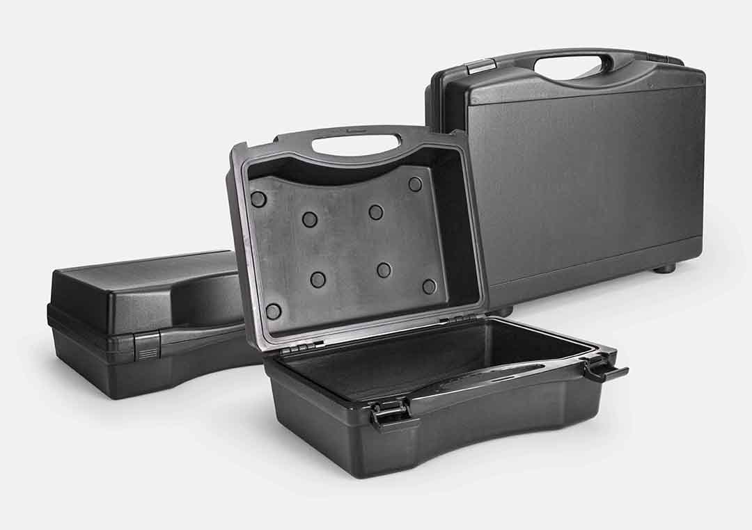 RoseCase RCB: a technologically perfect plastic case for optimal product protection.