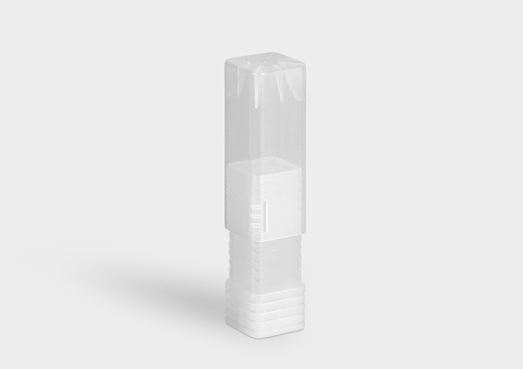 TopPack Conical: a packaging tube for shank tools, milling cutters, and drills.